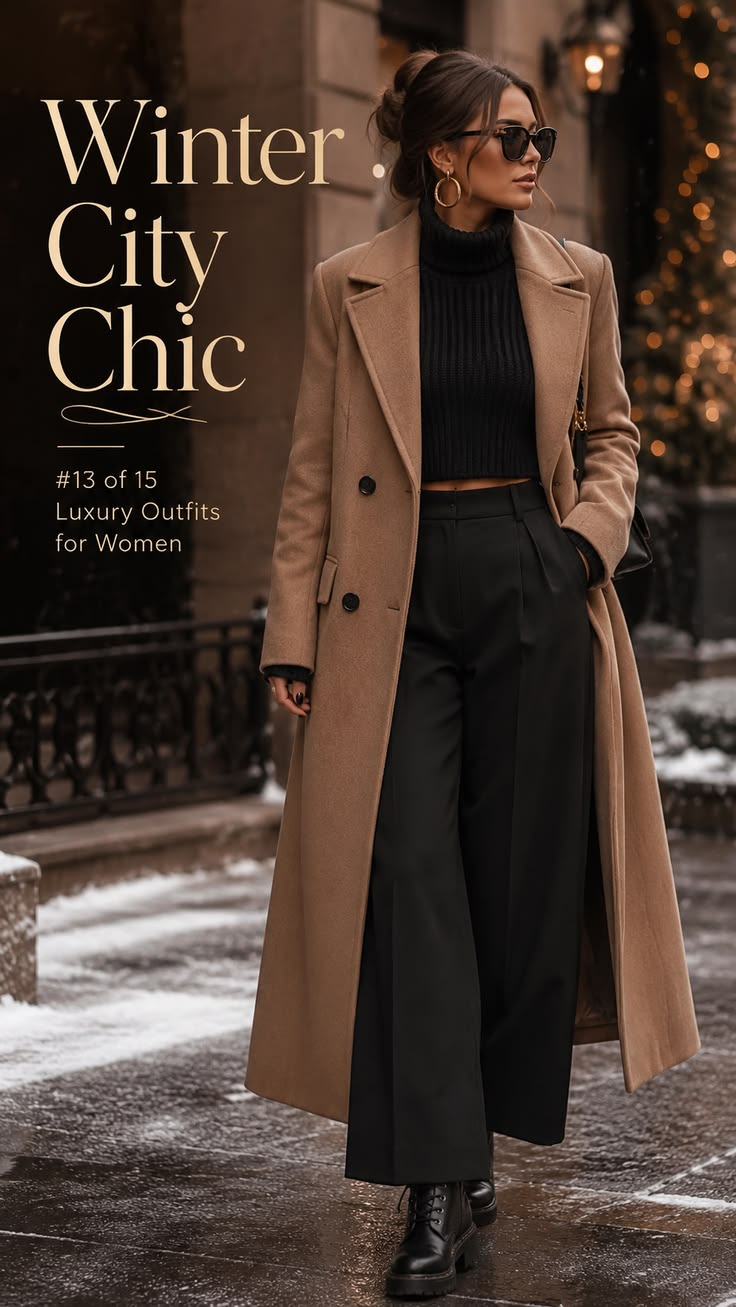 Chic hivernal urbain | n° 13 de 15 tenues de luxe pour femmes