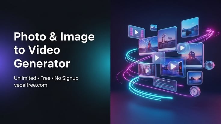 Photo and Image to Video Generator - Veo AI Free