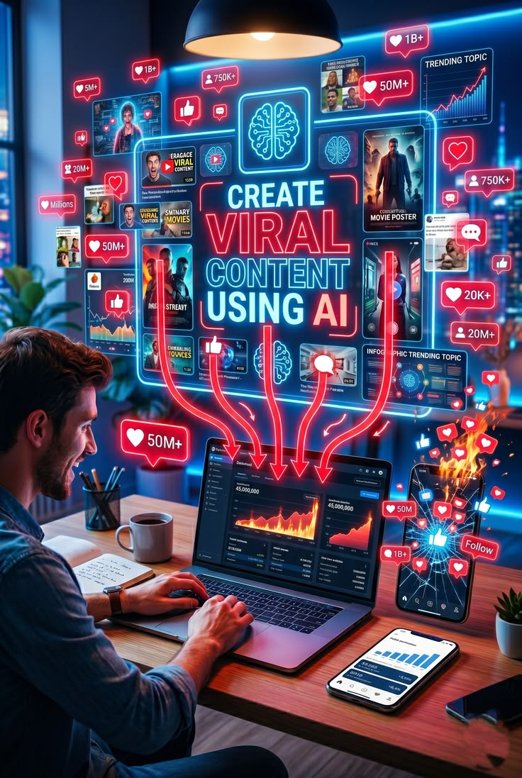 Créer du contenu viral avec l’IA