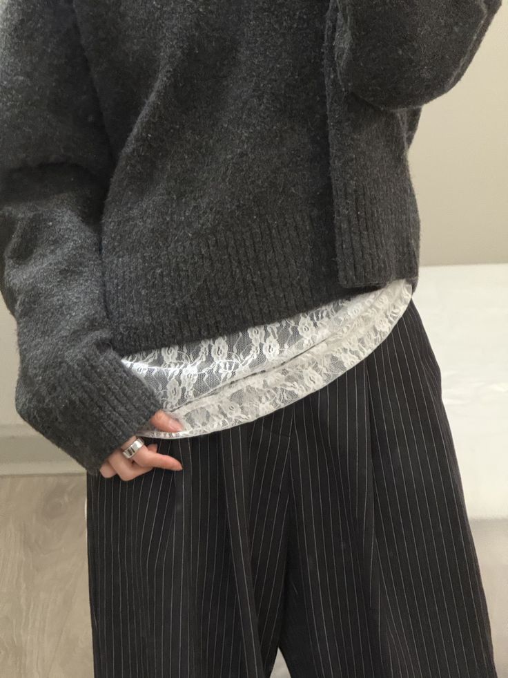 ニット・レイヤード系