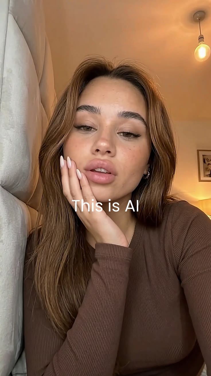 AI-Generated Realistic Portrait Video | Cozy Indoor Setting, No Camera
