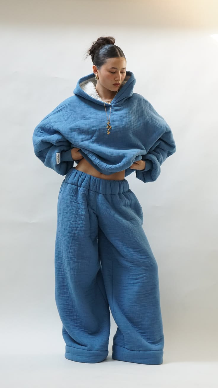 Ensemble cosy assorti hoodie et jogging