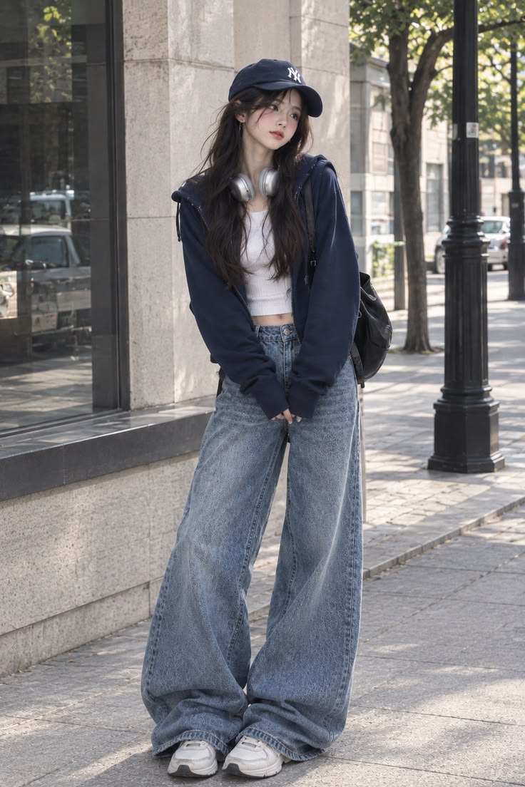 Streetwear coreano genial 💙💙