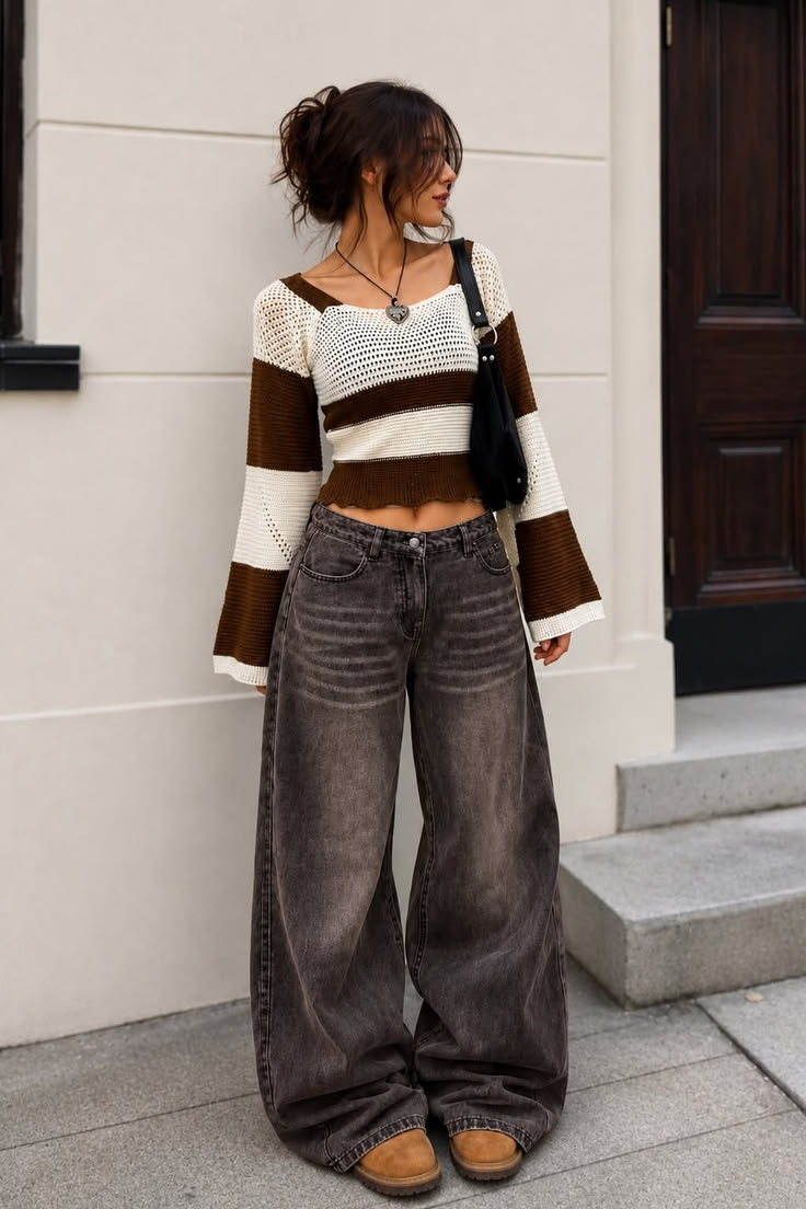 Look femminile baggy 😍 Lo stile che sta dominando