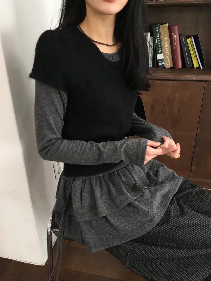 ニット・レイヤード系