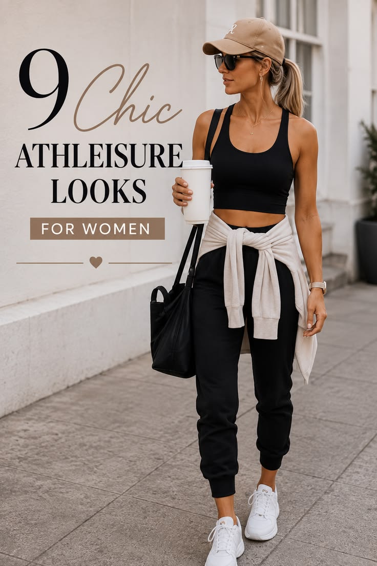 Gym to Errands Outfits | 9 Chic Athleisure Looks for Women