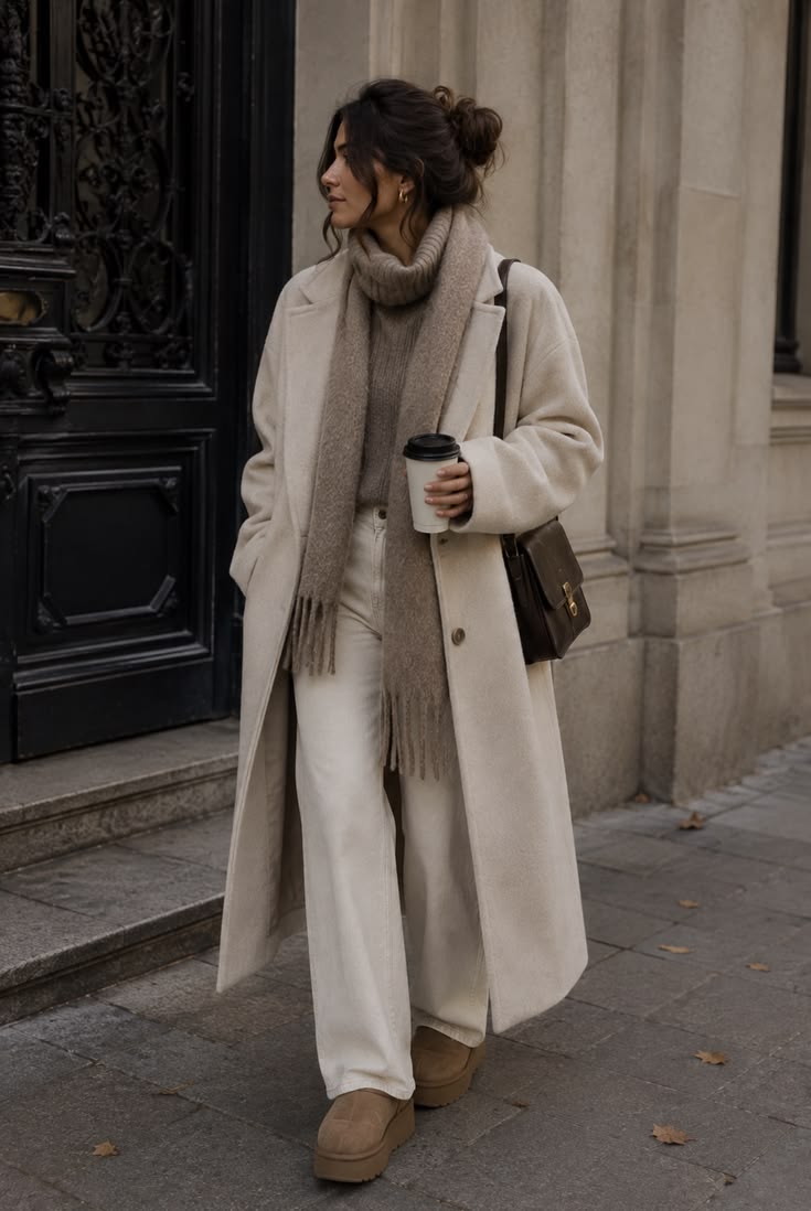 🤎 Tenue d’hiver élégante | Style d’hiver cosy et chic