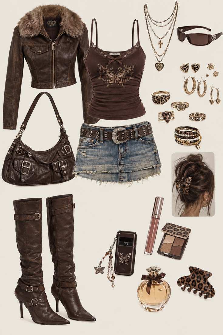 Inspiration tenue avec pantalon cargo Y2K | Esthétique streetwear années 2000