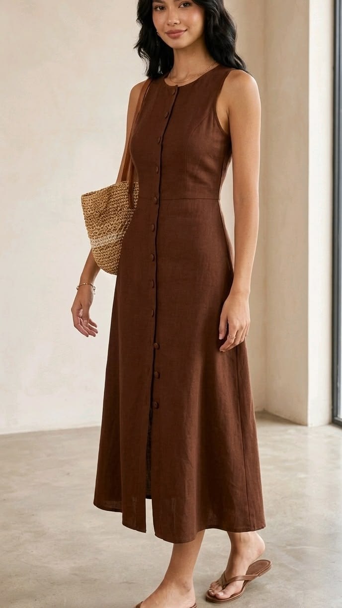 Patron de robe trapèze à col V | tutoriel DIY pour tenue d’été
