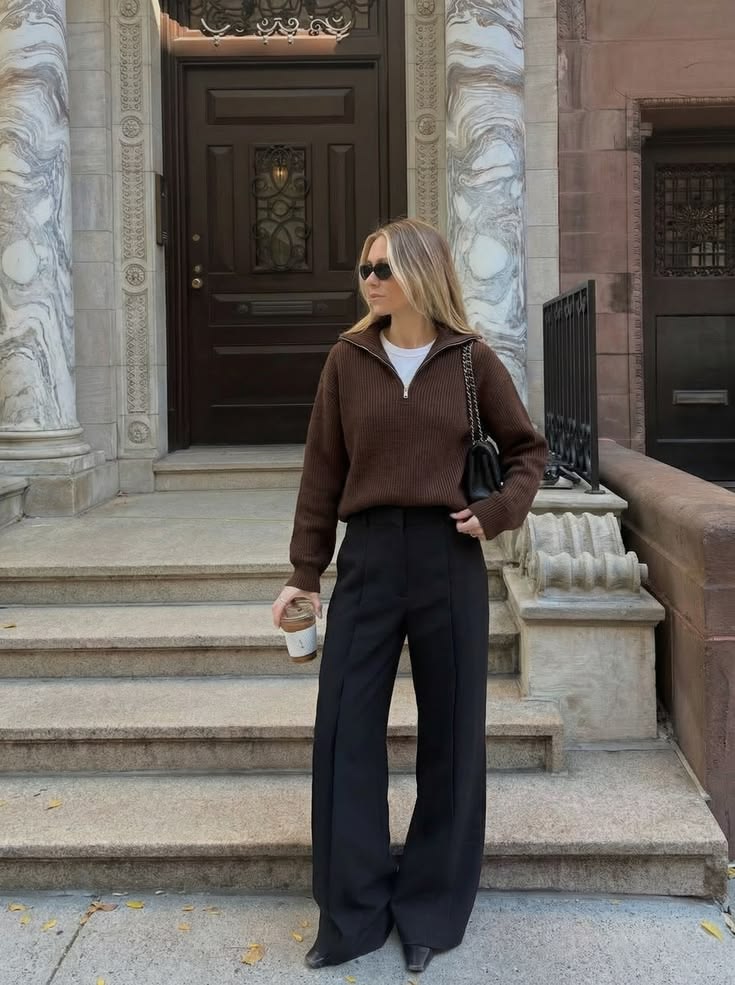 ideas de looks de otoño 🍁🐻 #modadeotoño #ropadeotoño #estéticamarrón #vueltaalcole #looksparaelcole