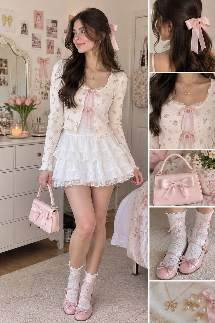 Coquette Fashion Outfit Ideas 🎀💕✨