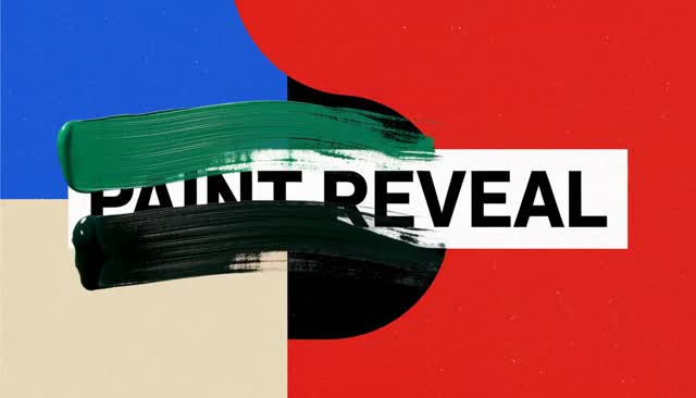 43 PAINT REVEAL: Painting Becomes Video