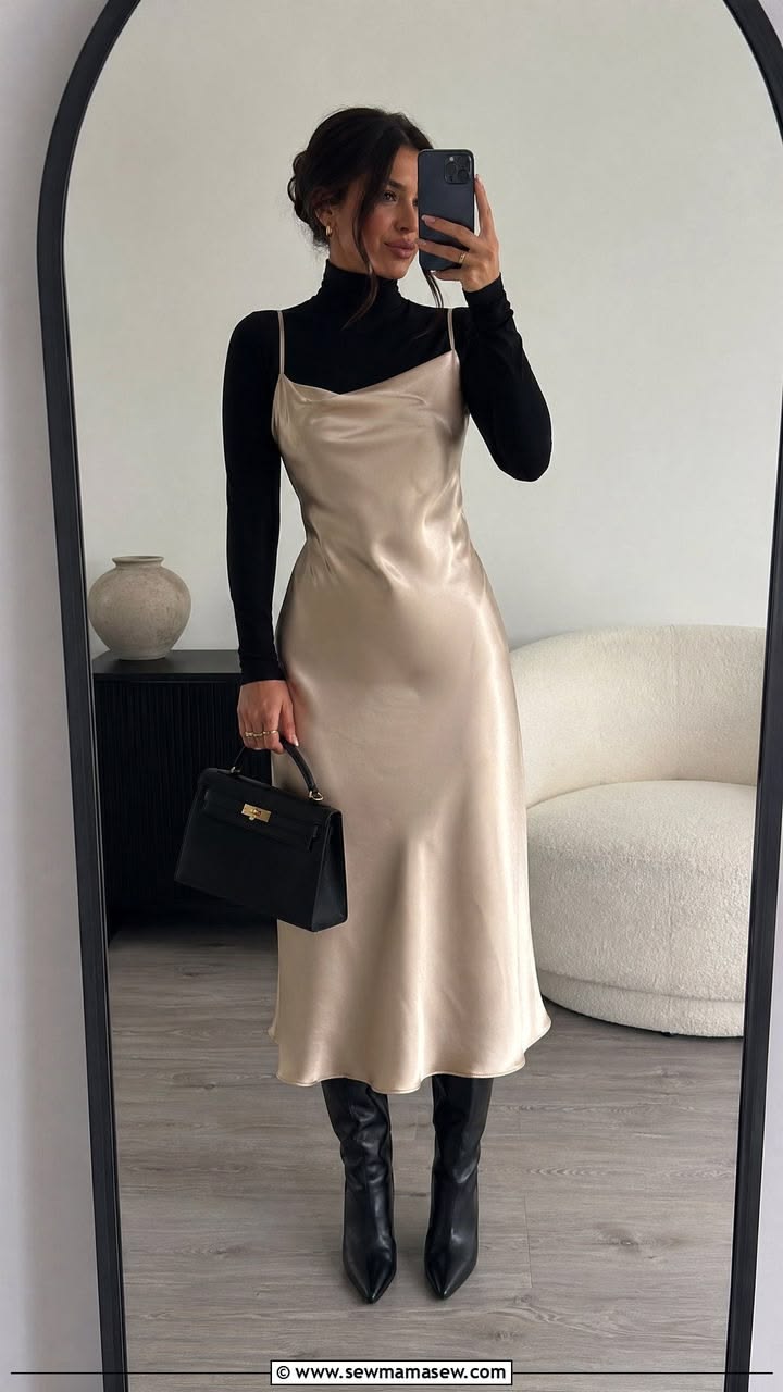 35 splendide idee outfit con slip dress da copiare subito