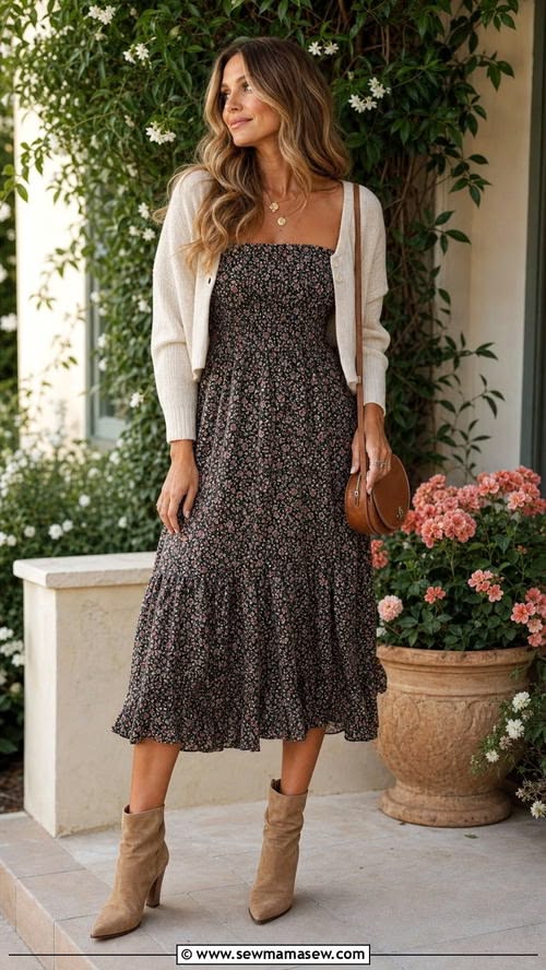 25 idées de looks avec robes smockées pour l’été