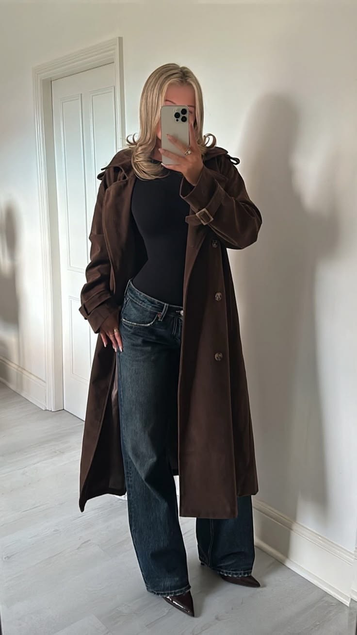 20+ tenues avec trench | Idées chic, classiques et élégantes