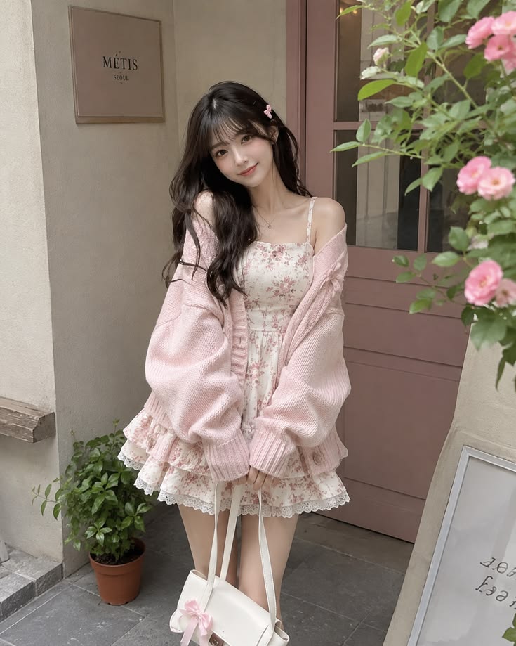 robe mignonne de style coréen