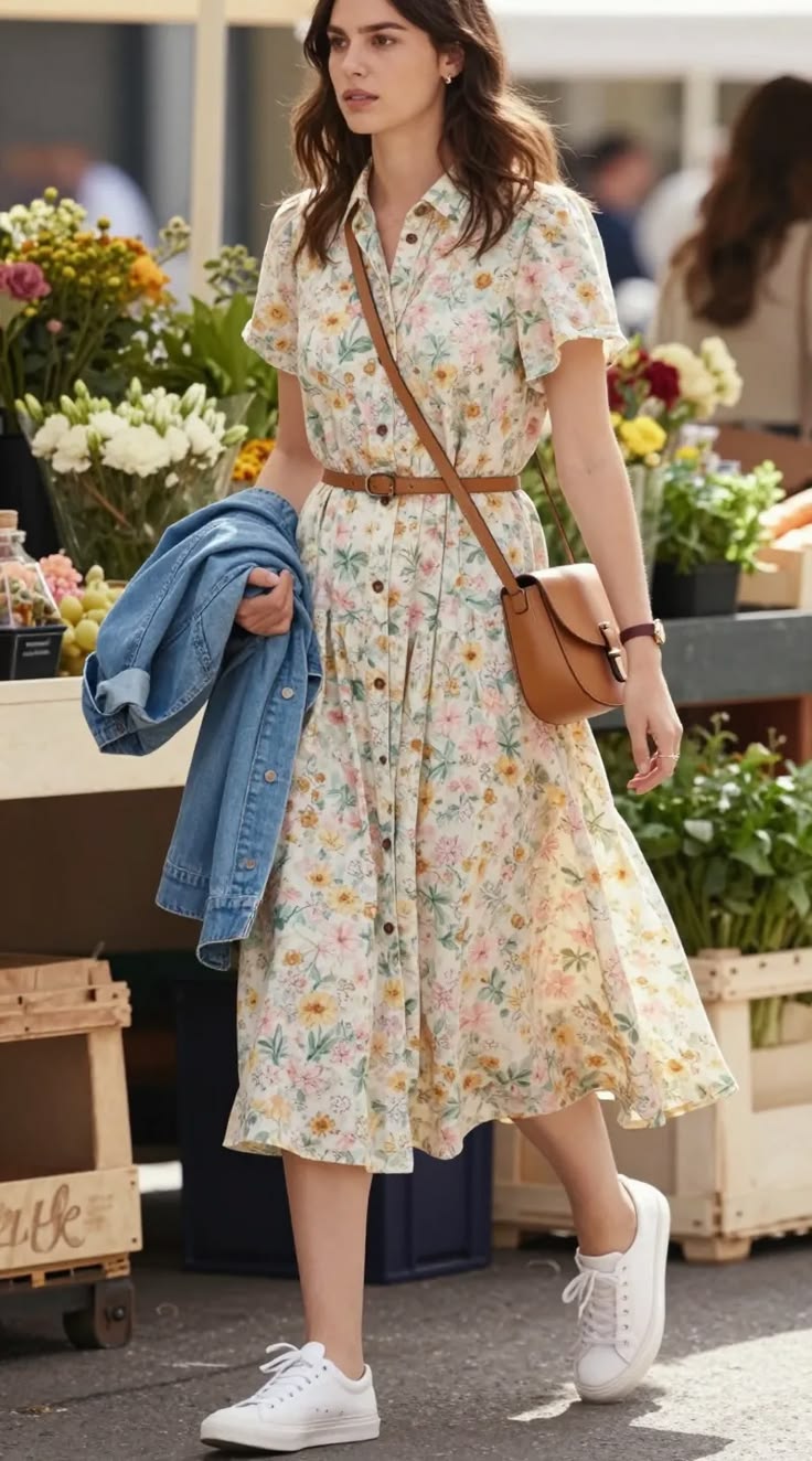 10 Flowery Midi Dresses That Capture The Essence Of Early Summer—You’ll Want Them All