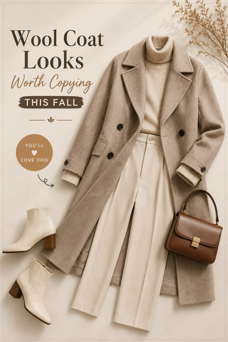 Wollmantel-Looks, die du diesen Herbst nachmachen solltest