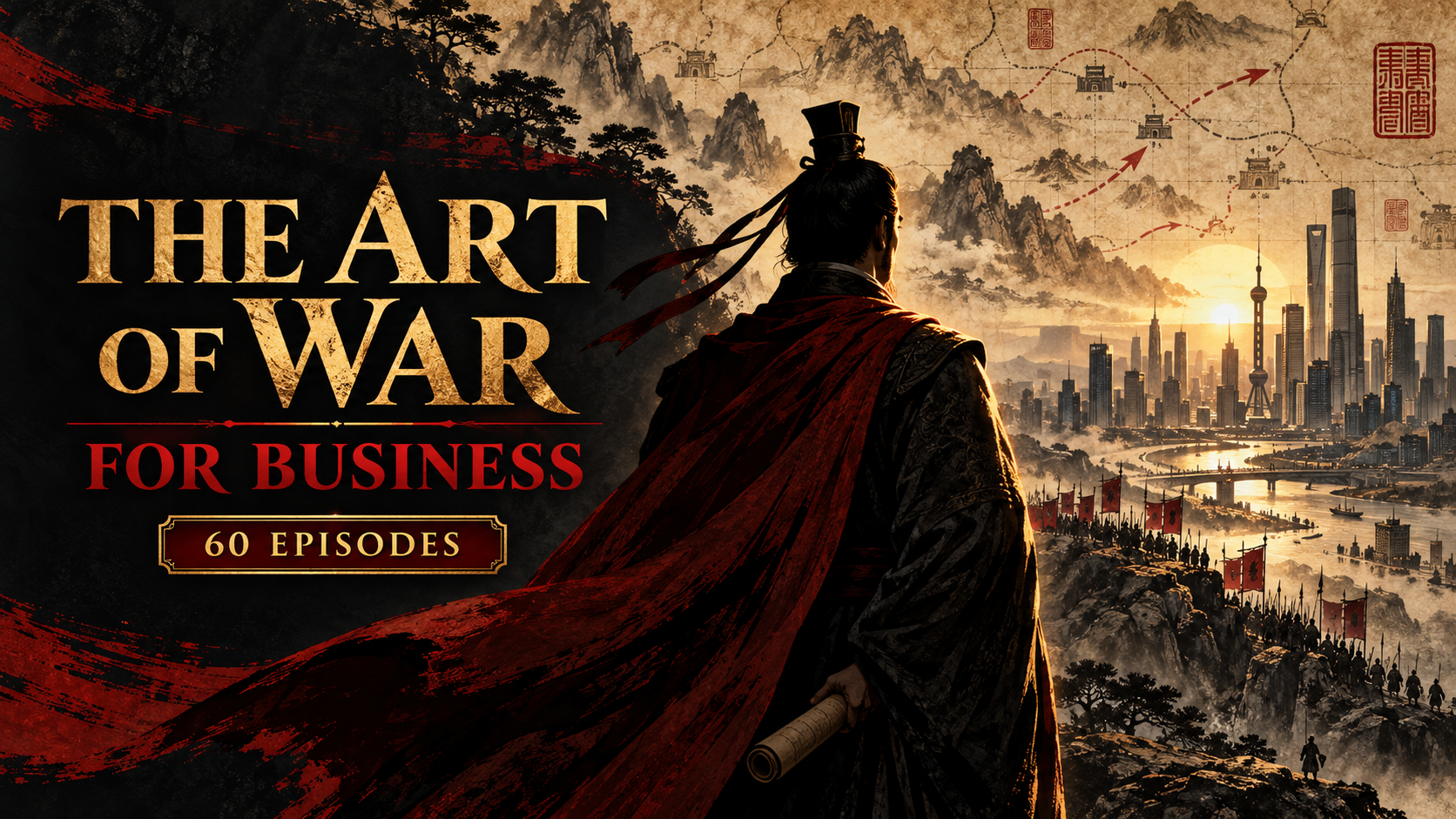 अंग्रेज़ी संस्करण 「The Art of War for Business」: सभी 60 एपिसोड