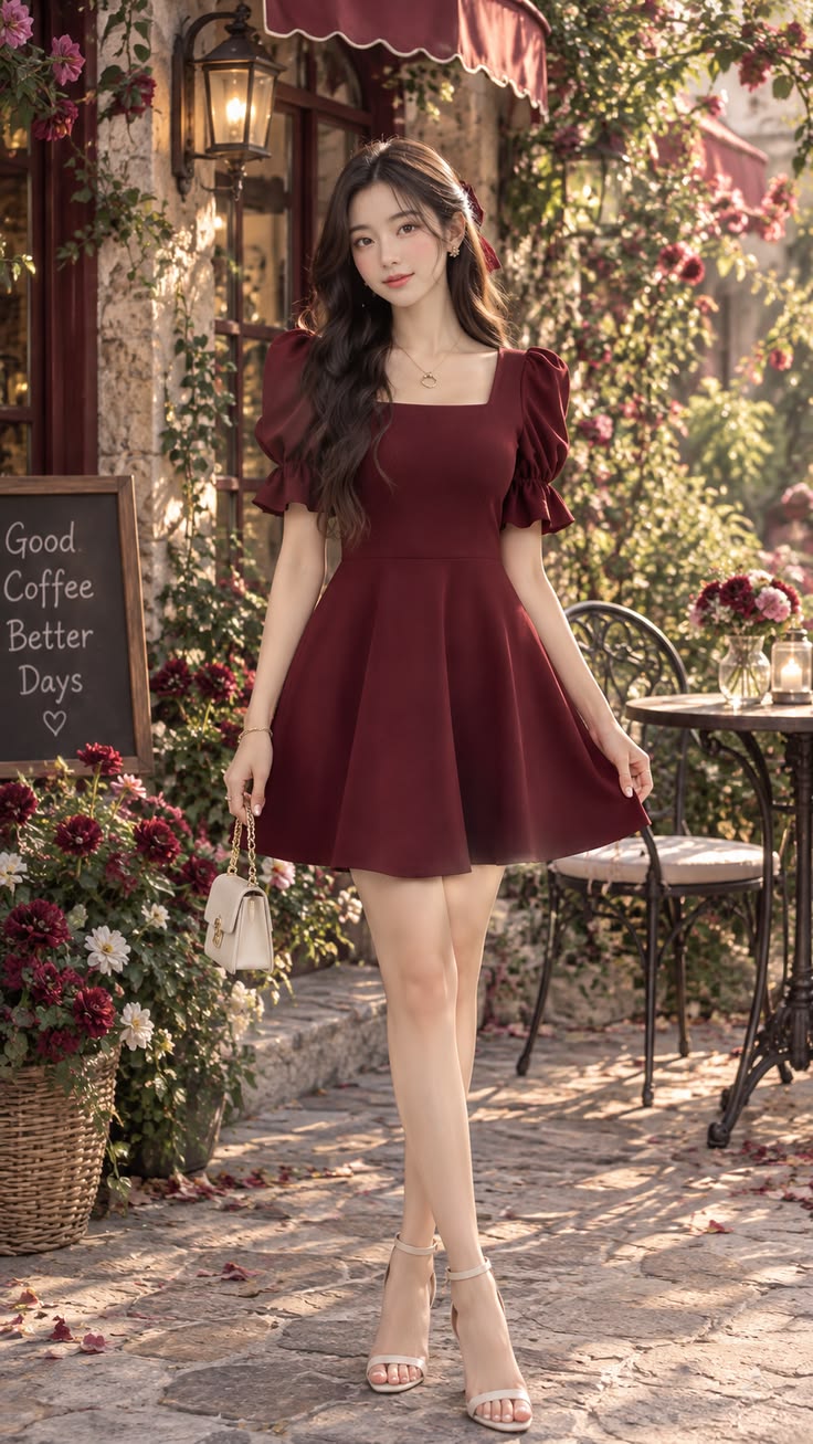Leriya Fashion Summer Dress for Women | Short One Piece A-Line Midi Dress |