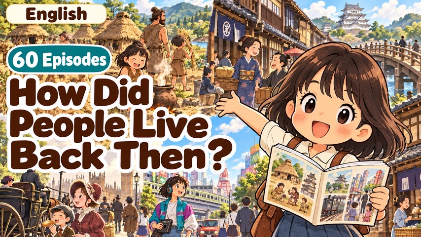 Миниатюра англоязычного плейлиста «How Did People Live Back Then?»