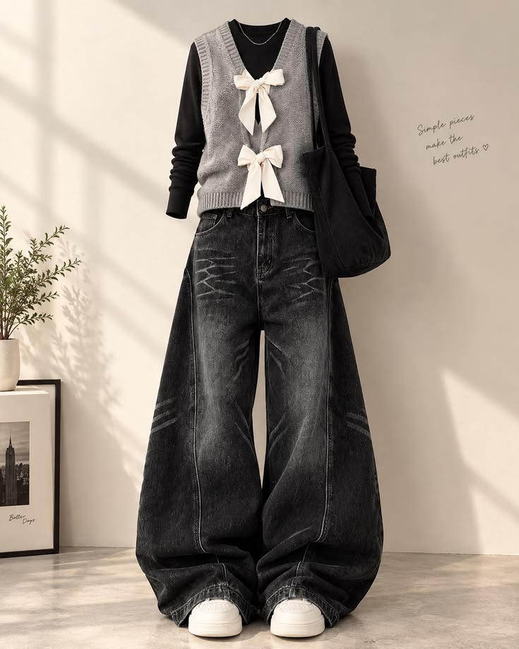 layered knitwear outfits to buy online