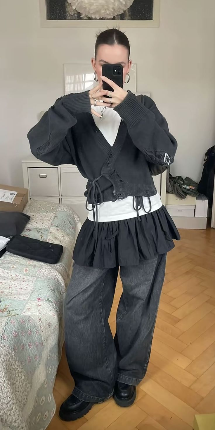ニット・レイヤード系